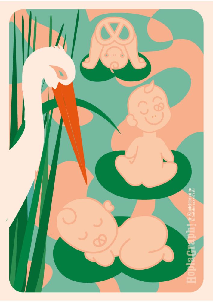 Affiche HoplaGraph! Création graphique alsacienne 2024